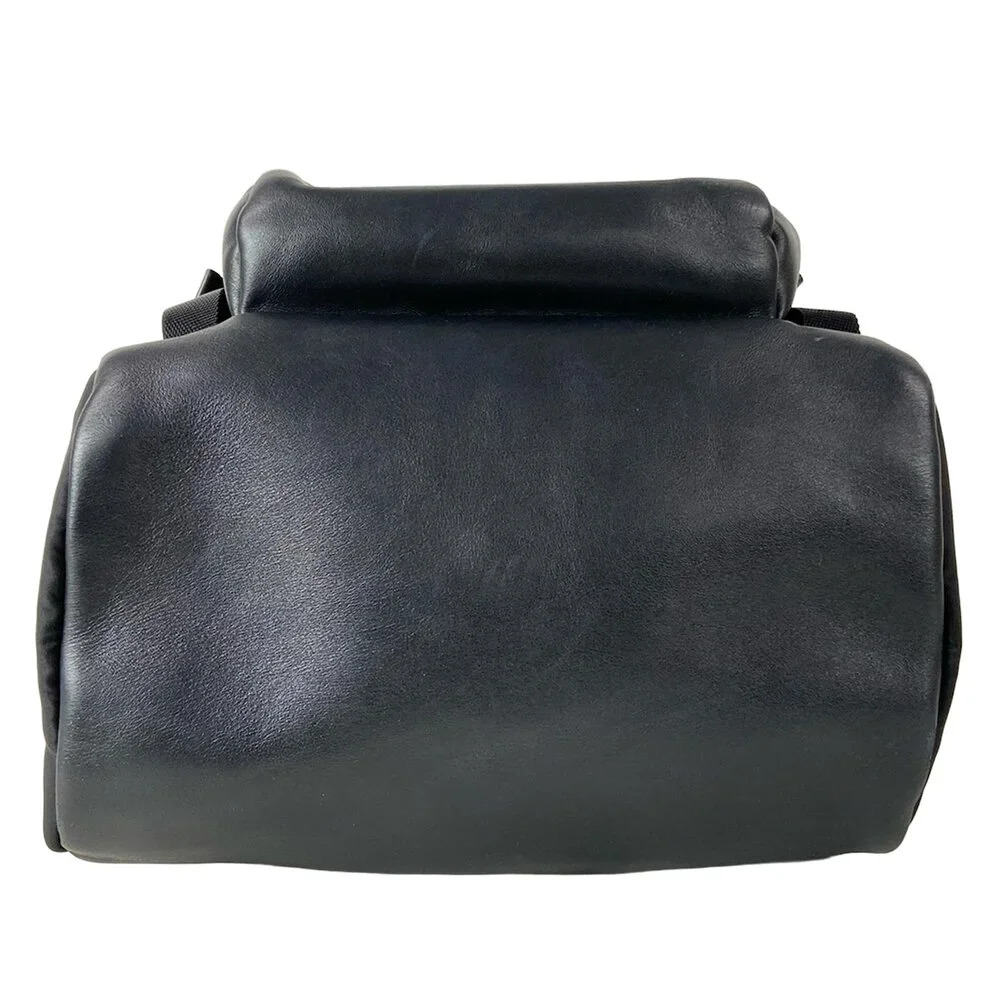Prada Backpack Leather Nylon